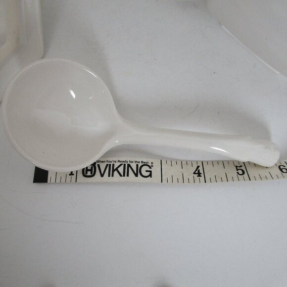 small ceramic soup sauce tureen